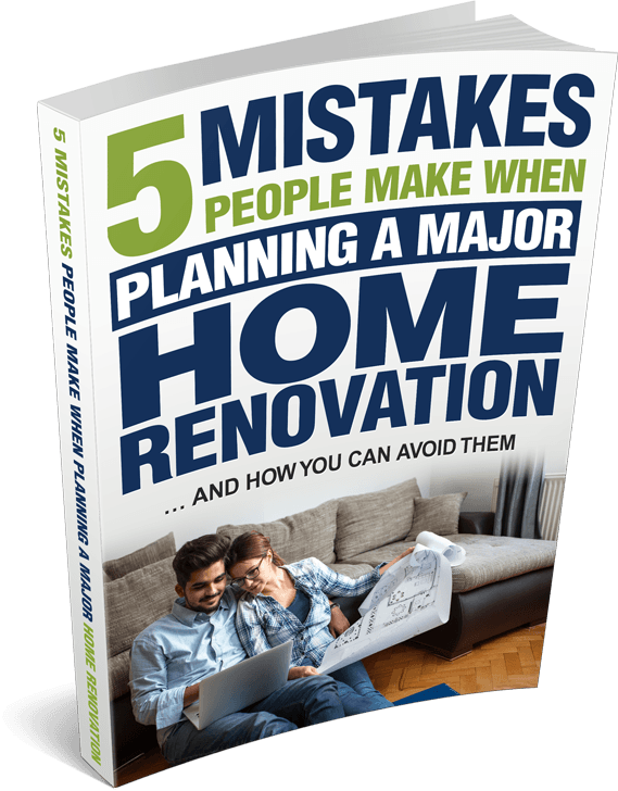 Cover of 5 Mistakes people make when renovating a home